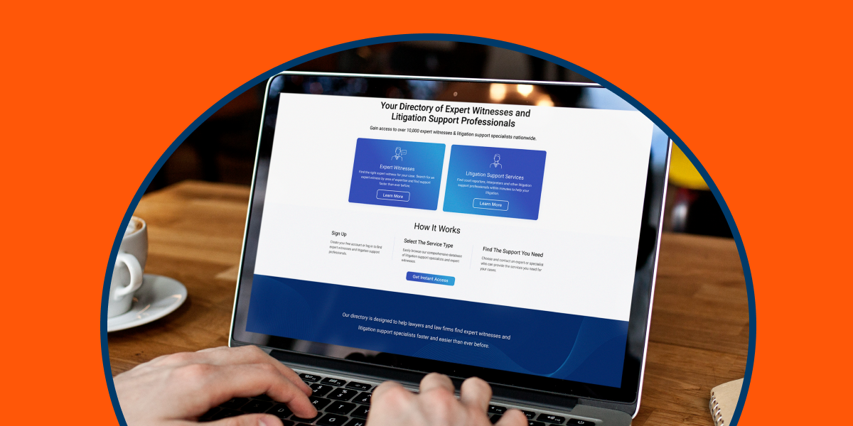 You Can Now Access the Directory of Over 10,000 Expert Witnesses and Litigation Support Specialists with AppearMe You Can Now Access the Directory of Over 10,000 Expert Witnesses and Litigation Support Specialists with AppearMe